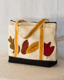 Terrapin Small Tote: Autumn Leaves
